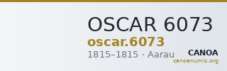 OSCAR 6073 — CANOA