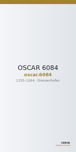 OSCAR 6084 — CANOA