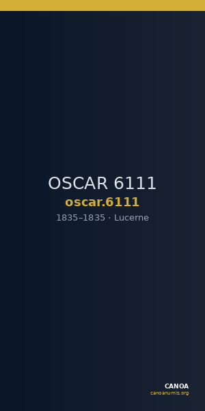 OSCAR 6111 — CANOA