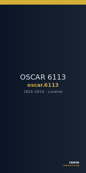 OSCAR 6113 — CANOA