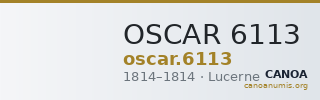 OSCAR 6113 — CANOA