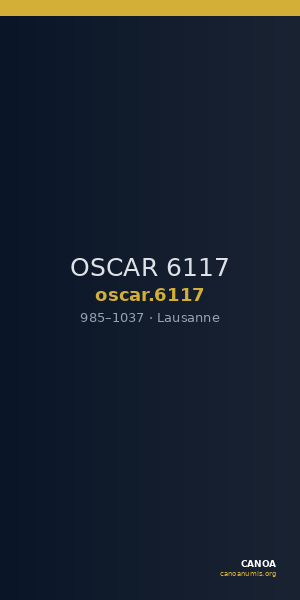 OSCAR 6117 — CANOA