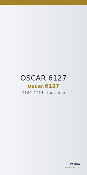 OSCAR 6127 — CANOA
