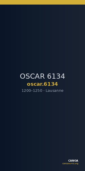 OSCAR 6134 — CANOA