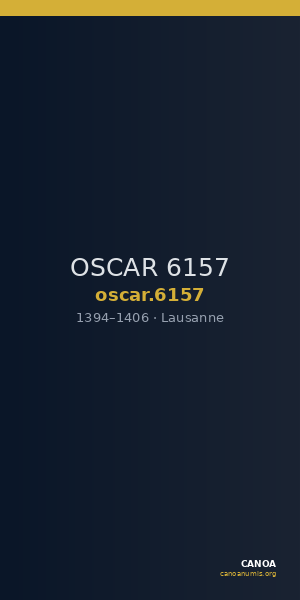 OSCAR 6157 — CANOA