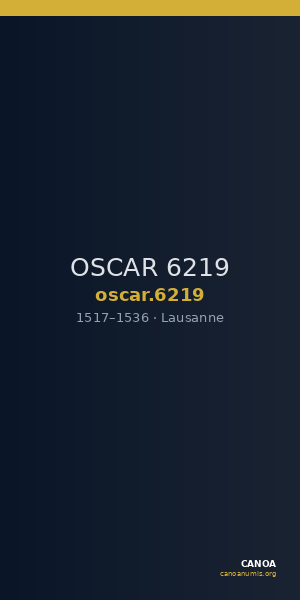 OSCAR 6219 — CANOA