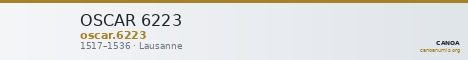 OSCAR 6223 — CANOA