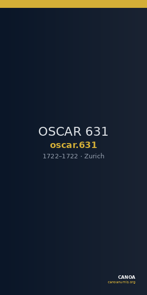 OSCAR 631 — CANOA