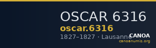 OSCAR 6316 — CANOA