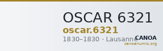 OSCAR 6321 — CANOA