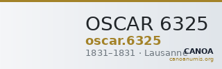 OSCAR 6325 — CANOA