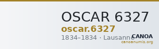 OSCAR 6327 — CANOA