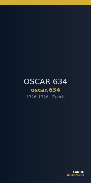 OSCAR 634 — CANOA