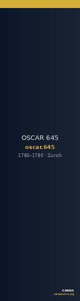 OSCAR 645 — CANOA