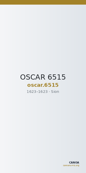 OSCAR 6515 — CANOA