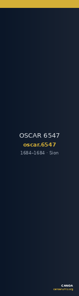OSCAR 6547 — CANOA
