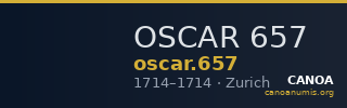 OSCAR 657 — CANOA