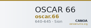 OSCAR 66 — CANOA