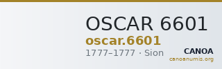 OSCAR 6601 — CANOA