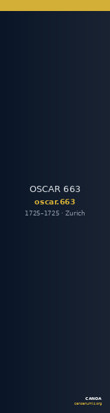 OSCAR 663 — CANOA