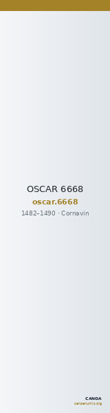 OSCAR 6668 — CANOA