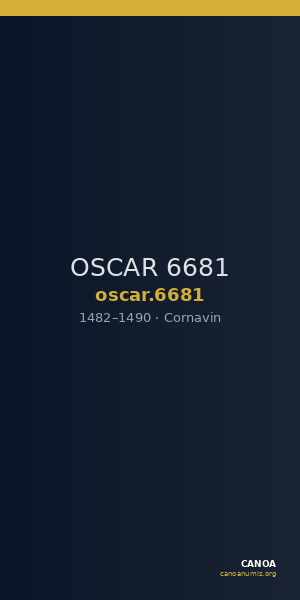 OSCAR 6681 — CANOA
