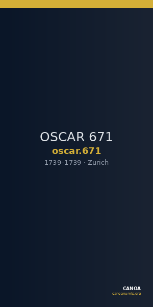 OSCAR 671 — CANOA