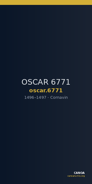 OSCAR 6771 — CANOA