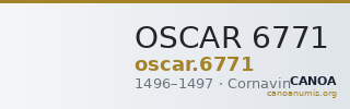 OSCAR 6771 — CANOA