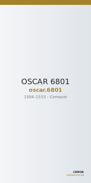 OSCAR 6801 — CANOA
