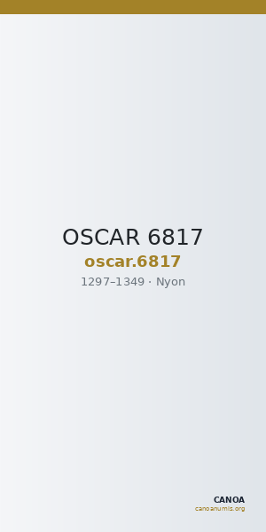 OSCAR 6817 — CANOA