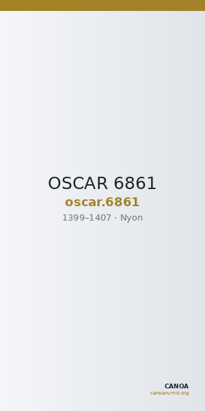 OSCAR 6861 — CANOA
