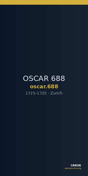 OSCAR 688 — CANOA