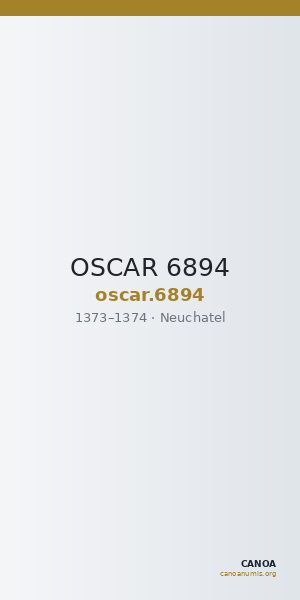 OSCAR 6894 — CANOA