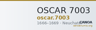 OSCAR 7003 — CANOA