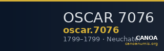 OSCAR 7076 — CANOA