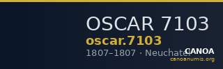 OSCAR 7103 — CANOA