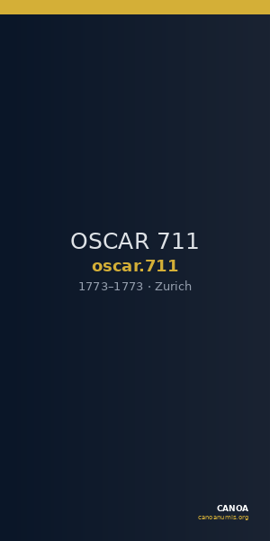 OSCAR 711 — CANOA