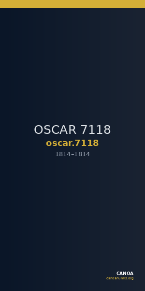 OSCAR 7118 — CANOA