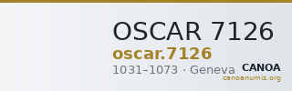 OSCAR 7126 — CANOA