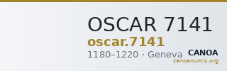 OSCAR 7141 — CANOA