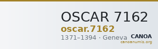 OSCAR 7162 — CANOA