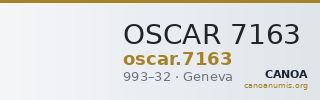 OSCAR 7163 — CANOA