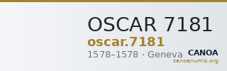 OSCAR 7181 — CANOA