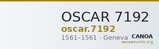 OSCAR 7192 — CANOA