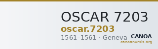 OSCAR 7203 — CANOA