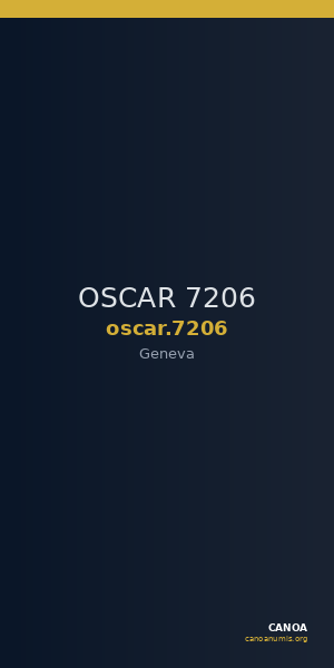 OSCAR 7206 — CANOA