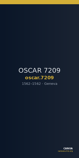 OSCAR 7209 — CANOA