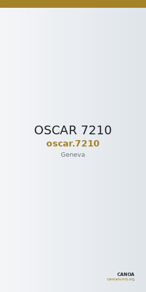 OSCAR 7210 — CANOA