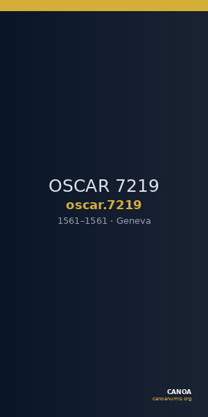 OSCAR 7219 — CANOA
